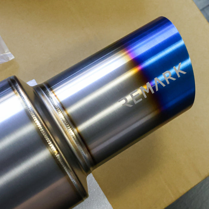 R1-Spec Y-Back Exhaust Titanium Muffler - Nissan 370Z (2009-2021)