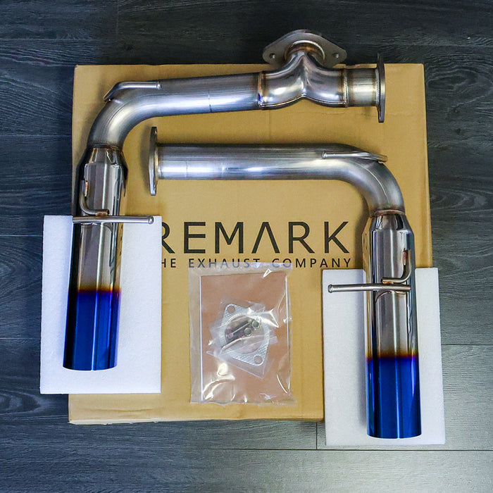 Axleback (BOSO Edition) Burnt Stainless - Toyota GR86 / Subaru BRZ 2022+