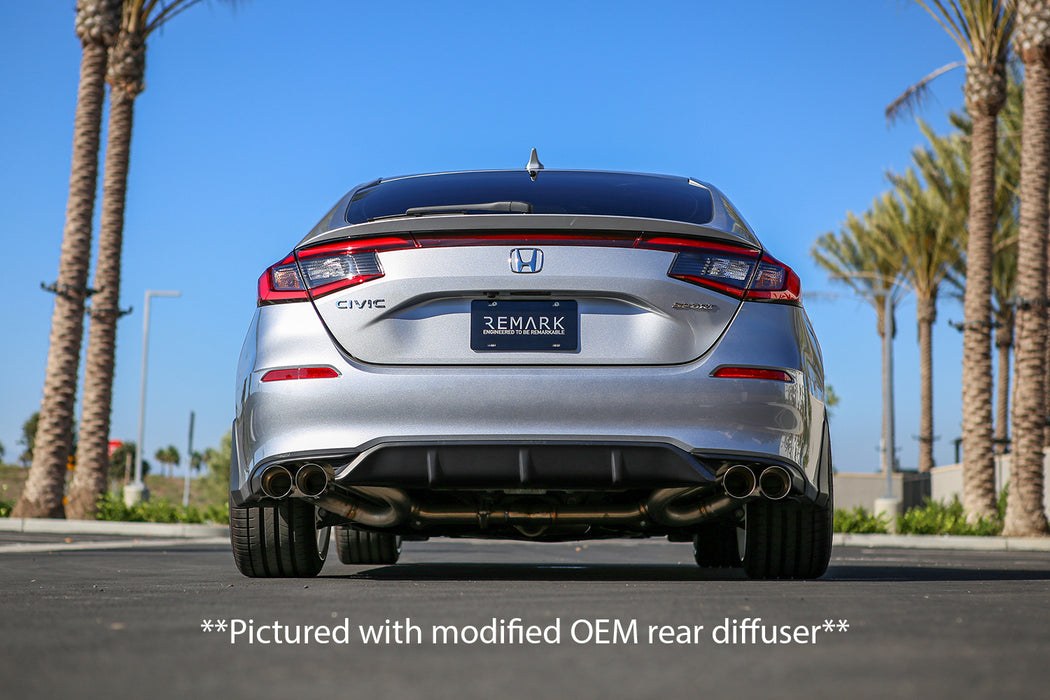 Link Loop Catback Exhaust - Honda Civic Sport Hatchback FL2, 2.0L NA (2022+)