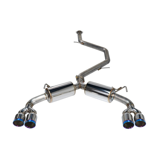 Sports Touring Exhaust [Quad-Exit] + TOM'S Racing Rear Diffuser Kit - Toyota Corolla Hatchback (2019~2022) - 6