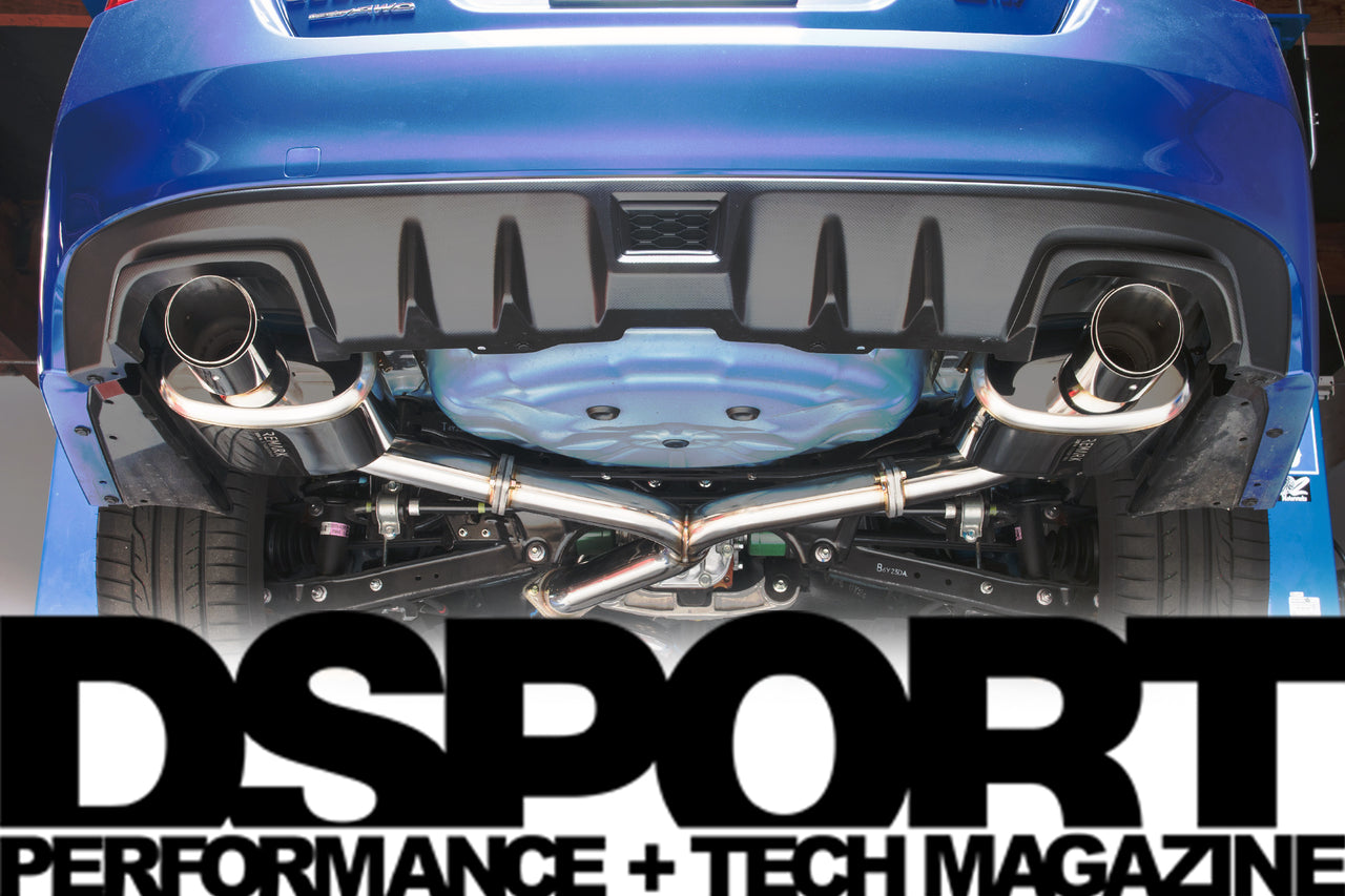 Subaru Impreza WRX STI 2015+ REMARK Cat-back exhaust: By DSPORT