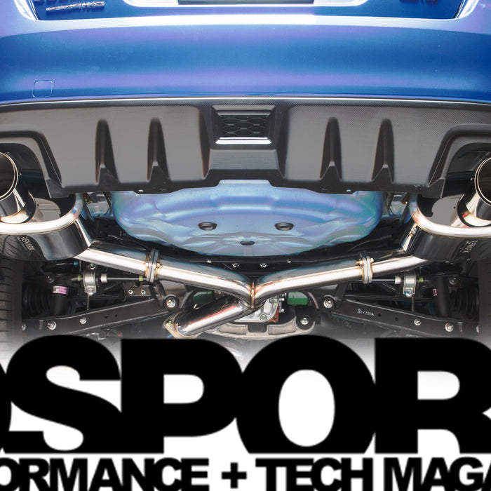 Subaru Impreza WRX STI 2015+ REMARK Cat-back exhaust: By DSPORT