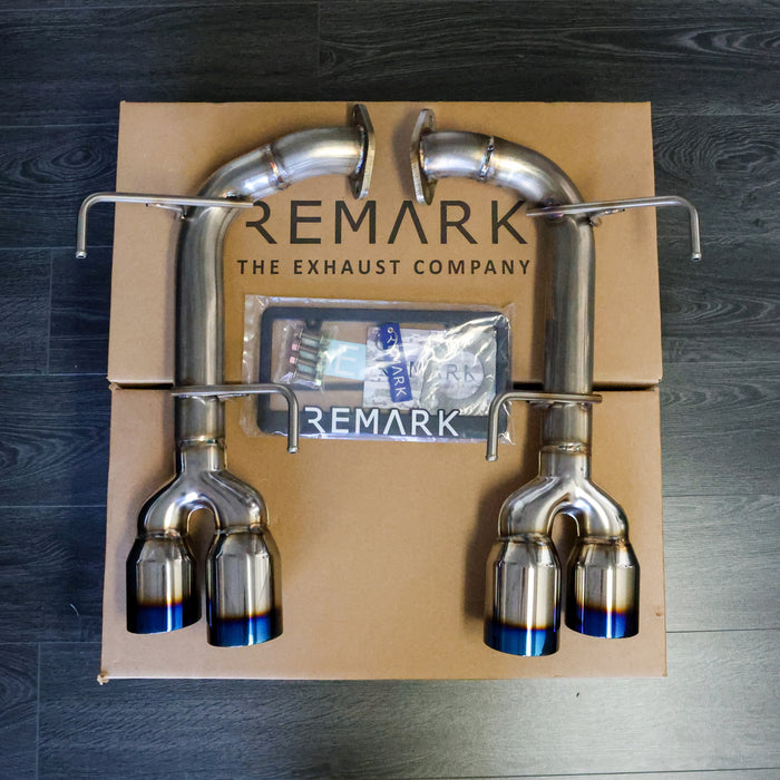 Axleback (3.5") Burnt Double Wall - Subaru WRX/STI VA [2015-2021]