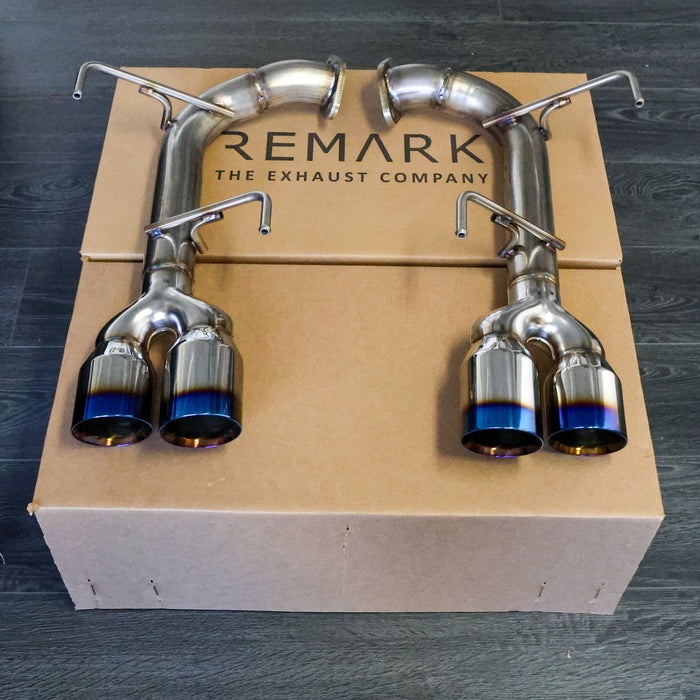 Axleback (3.5") Burnt Double Wall - Subaru WRX/STI VA [2015-2021]