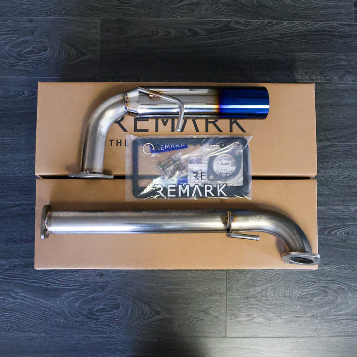 Axleback (BOSO Edition) Burnt Stainless - Scion FR-S/ Subaru BRZ / Toyota 86 [2013-2021]