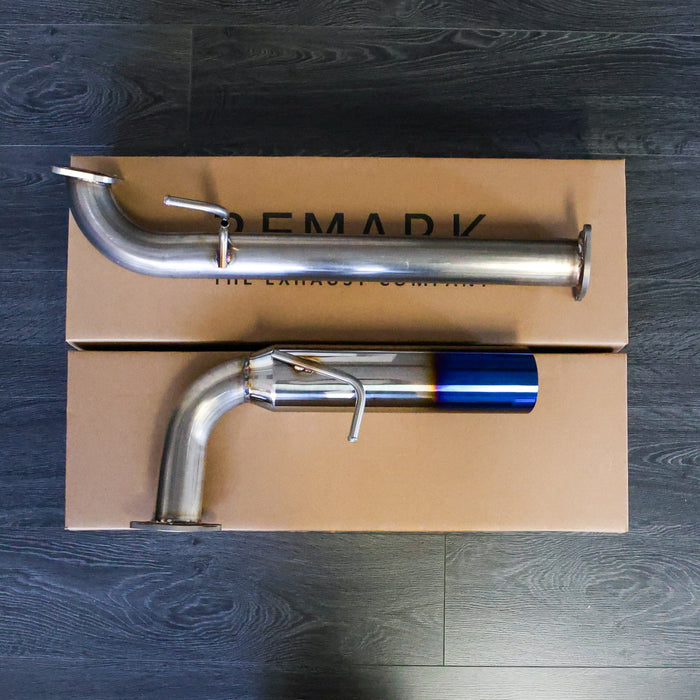 Axleback (BOSO Edition) Burnt Stainless - Scion FR-S/ Subaru BRZ / Toyota 86 [2013-2021]