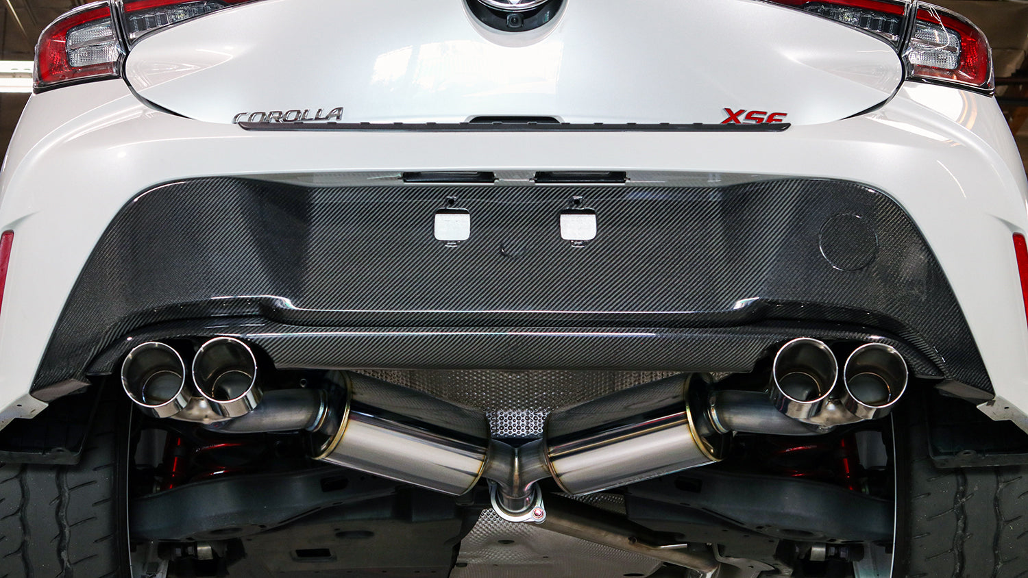 r.m.k design Carbon Fiber Rear Diffuser Set