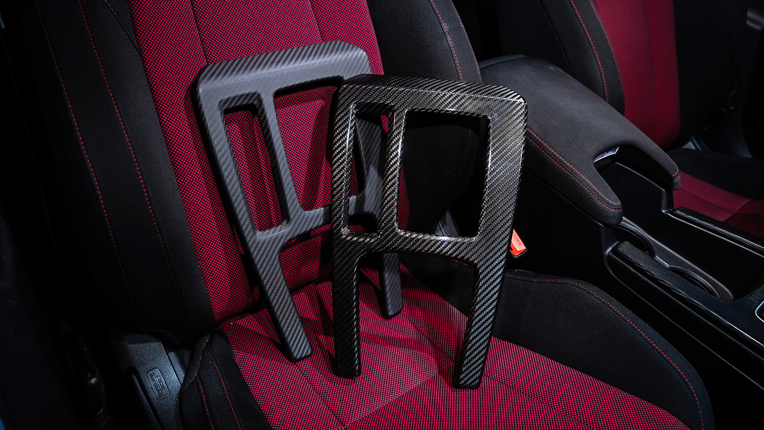 r.m.k design Carbon Fiber Center Console