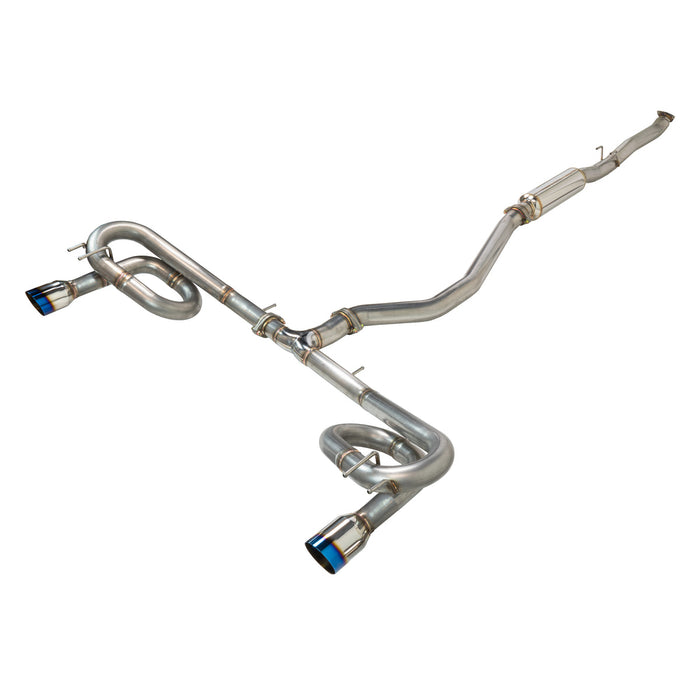 Link Loop Catback Exhaust - Honda Civic EX / Touring FE1 [2022+] w/ OEM Honda Si Exhaust Trim Panels