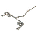 Link Loop Catback Exhaust - Honda Civic EX / Touring FE1 [2022+] w/ OEM Honda Si Exhaust Trim Panels - 3