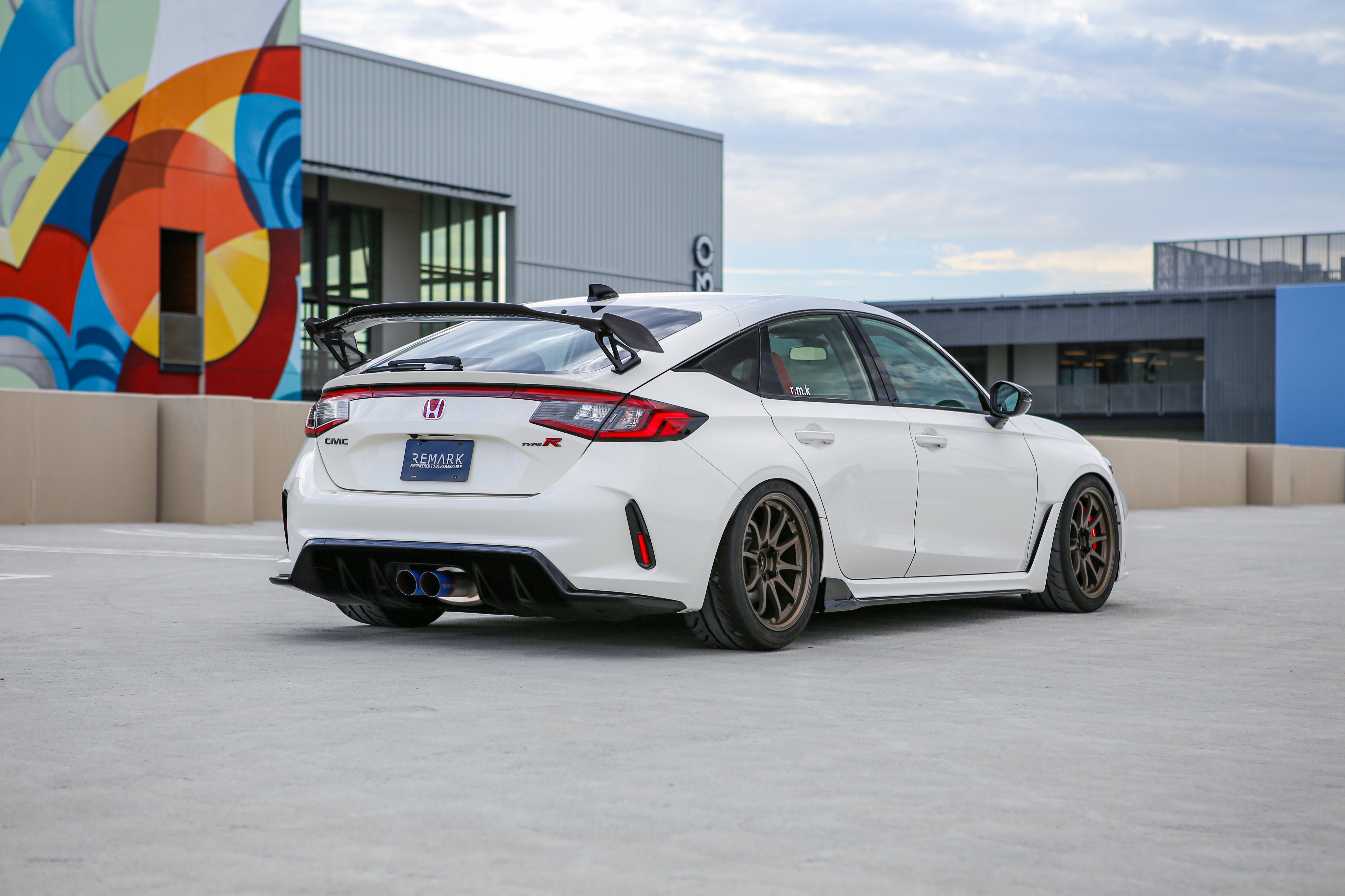 Full Titanium Catback + Front Pipe