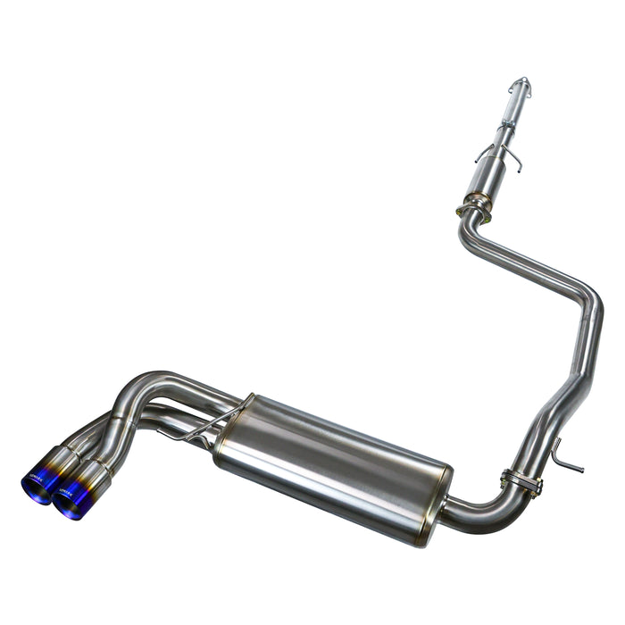 Heritage Series Full Titanium with Burnt Tips SPECIAL ORDER - Honda Civic Hatchback (USDM Bumper) [1988-1991]