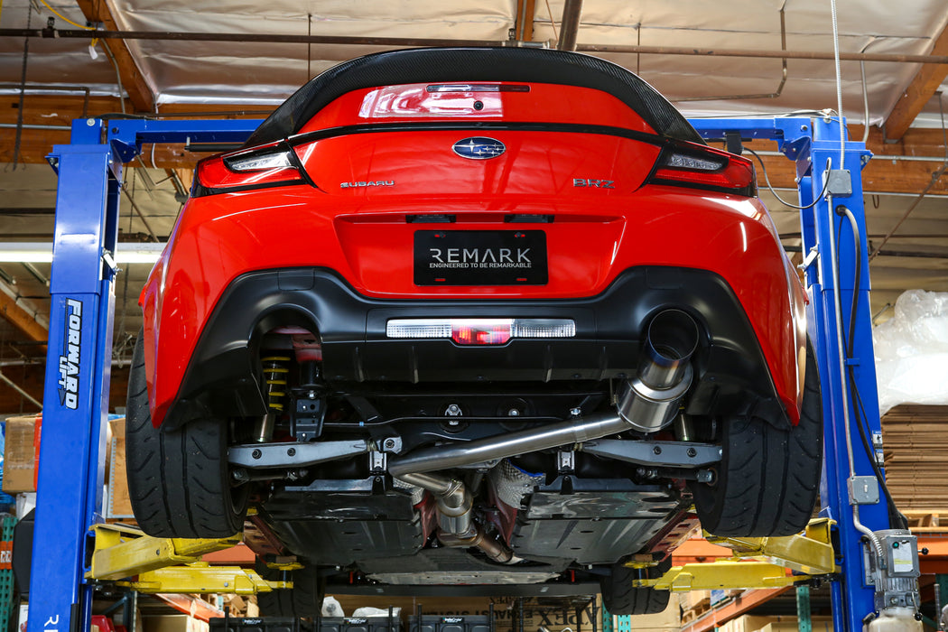 R1-Spec Full Titanium Catback Exhaust - Toyota GR86 / Subaru BRZ [2022+]