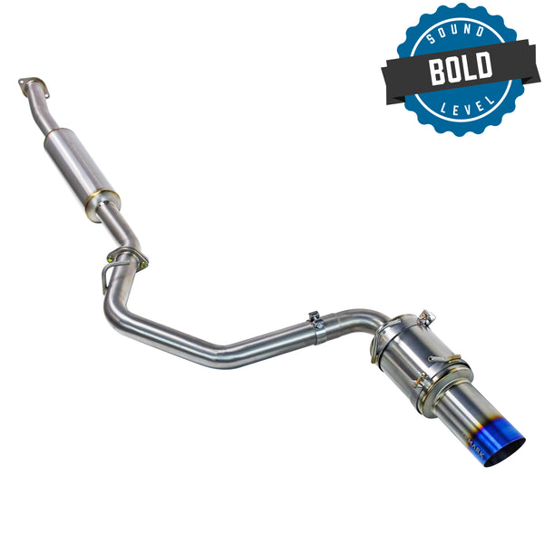 R1-Spec Full Titanium Catback Exhaust - Toyota GR86 / Subaru BRZ [2022+] - 2