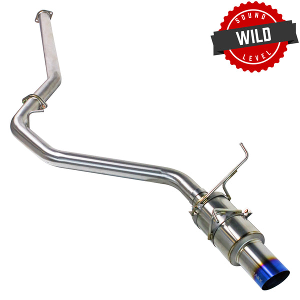 R1-Spec Full Titanium Catback Exhaust - Subaru WRX VB [2022+] - 1