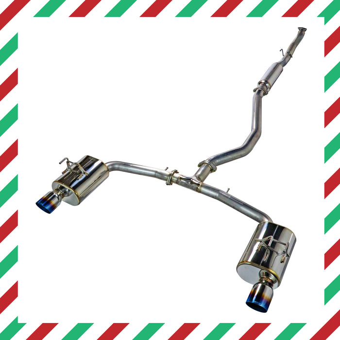 Sports Touring Catback Exhaust - Honda Civic EX / Touring FE1 [2022+] CHRISTMAS SALE
