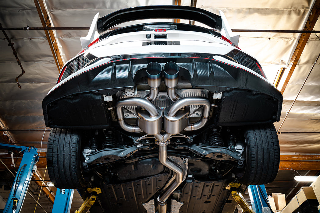 Link Loop Titanium Catback + Front Pipe - Honda Civic Type R FK8 [2017-2021]