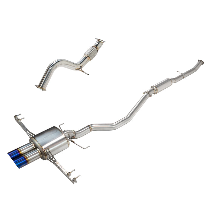 Sports Touring Catback in Titanium + SUS304 Front Pipe - Honda Civic Type R FL5 [2023+]