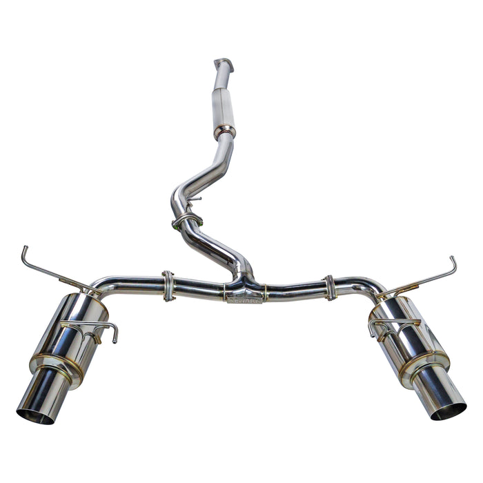 R1-Spec Dual w/ Resonator Catback Exhaust - Subaru WRX/STI VA [2015-21]