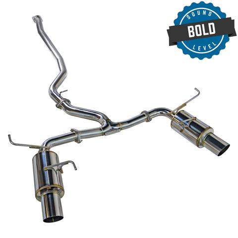 R1-Spec Dual w/o Resonator Catback Exhaust - Subaru WRX/STI VA [2015-21]