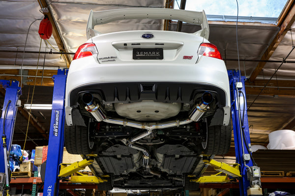 R1-Spec Dual w/ Resonator Catback Exhaust - Subaru WRX/STI VA [2015-21] - 4