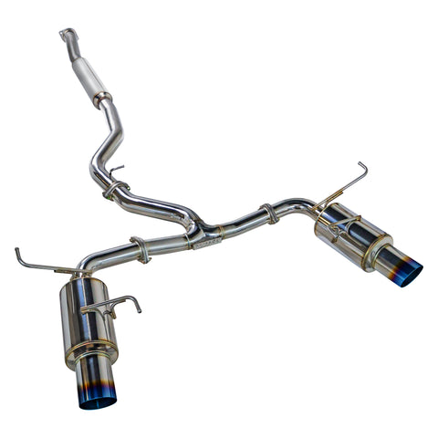 R1-Spec Dual w/ Resonator Catback Exhaust - Subaru WRX/STI VA [2015-21] - 0