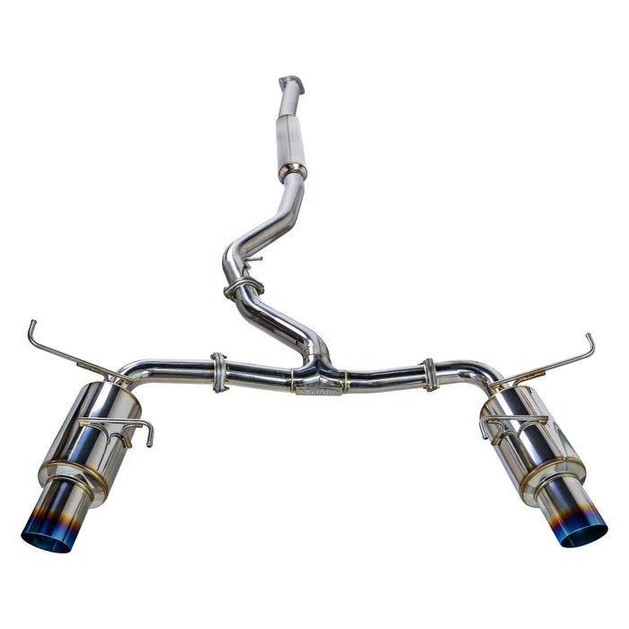 R1-Spec Dual w/ Resonator Catback Exhaust - Subaru WRX/STI VA [2015-21]