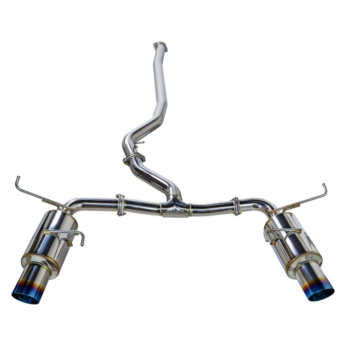 R1-Spec Dual w/o Resonator Catback Exhaust - Subaru WRX/STI VA [2015-21]