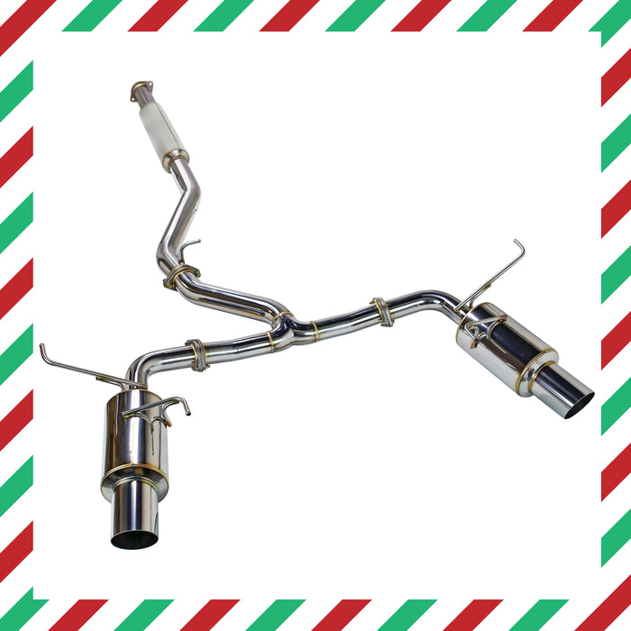 R1-Spec Dual w/ Resonator Catback Exhaust - Subaru WRX VB [2022+] CHRISTMAS SALE