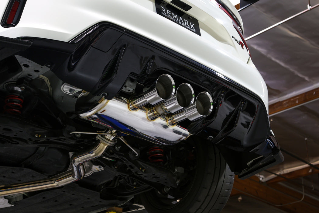 Sports Touring Q-Spec Triple Tip Catback + Front Pipe - Honda Civic Type R FL5 [2023+] CHRISTMAS SALE