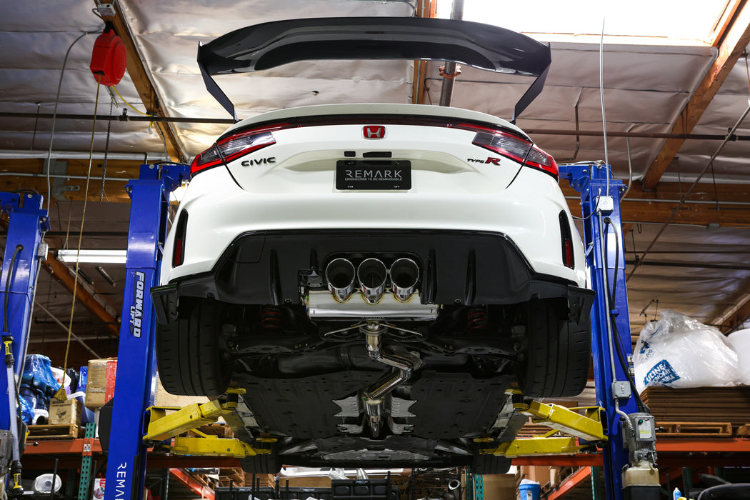 Sports Touring Q-Spec Triple Tip Catback + Front Pipe - Honda Civic Type R FL5 [2023+] CHRISTMAS SALE