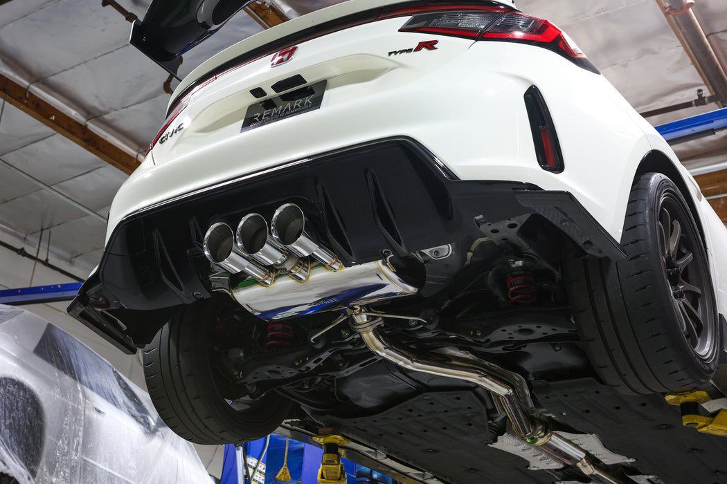 Sports Touring Q-Spec Triple Tip Catback + Front Pipe - Honda Civic Type R FL5 [2023+] CHRISTMAS SALE