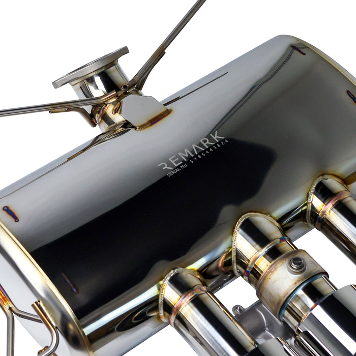 Sports Touring Q-Spec Triple Tip Catback + Front Pipe - Honda Civic Type R FL5 [2023+] CHRISTMAS SALE