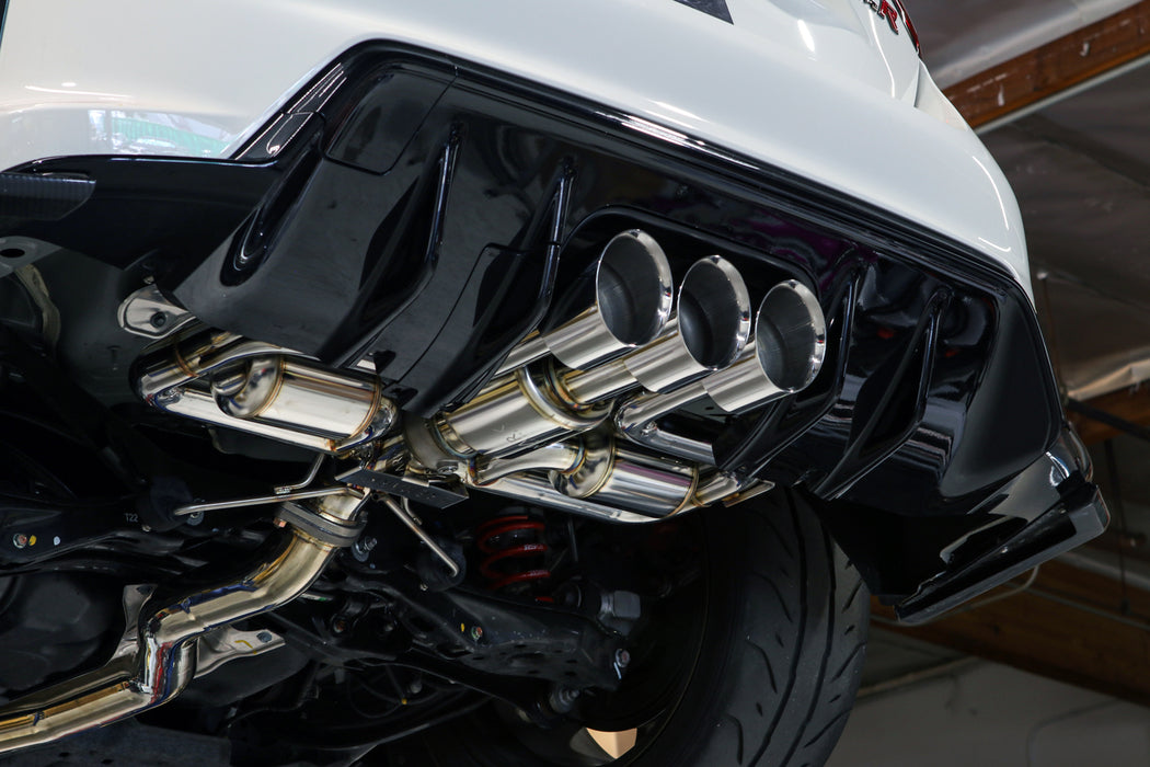 Sports Touring Triple Tip Catback + Front Pipe - Honda Civic Type R FL5 [2023+]