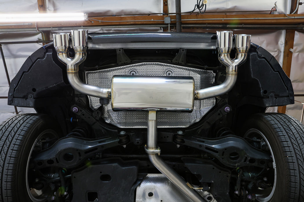 Sports Touring Exhaust QUIET-Spec [Quad-Exit] - Toyota Corolla Hatchback (2019-2022)