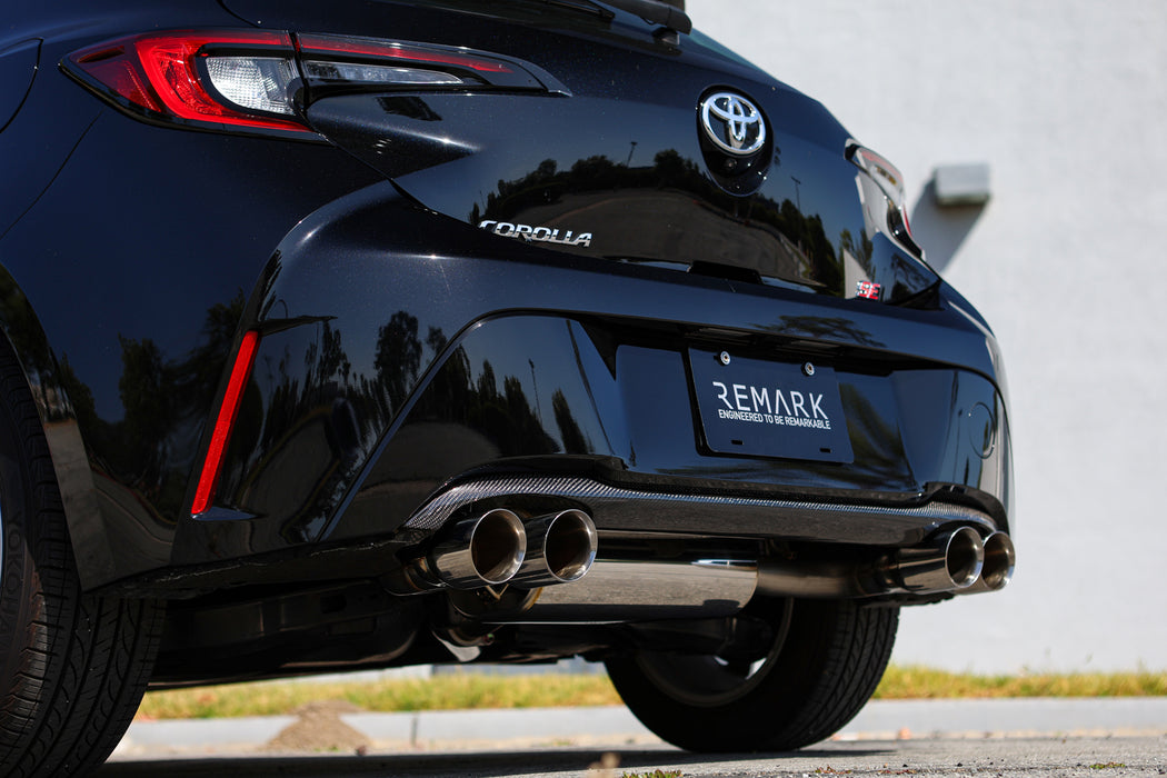 Sports Touring Exhaust QUIET-Spec [Quad-Exit] - Toyota Corolla Hatchback (2019-2022)