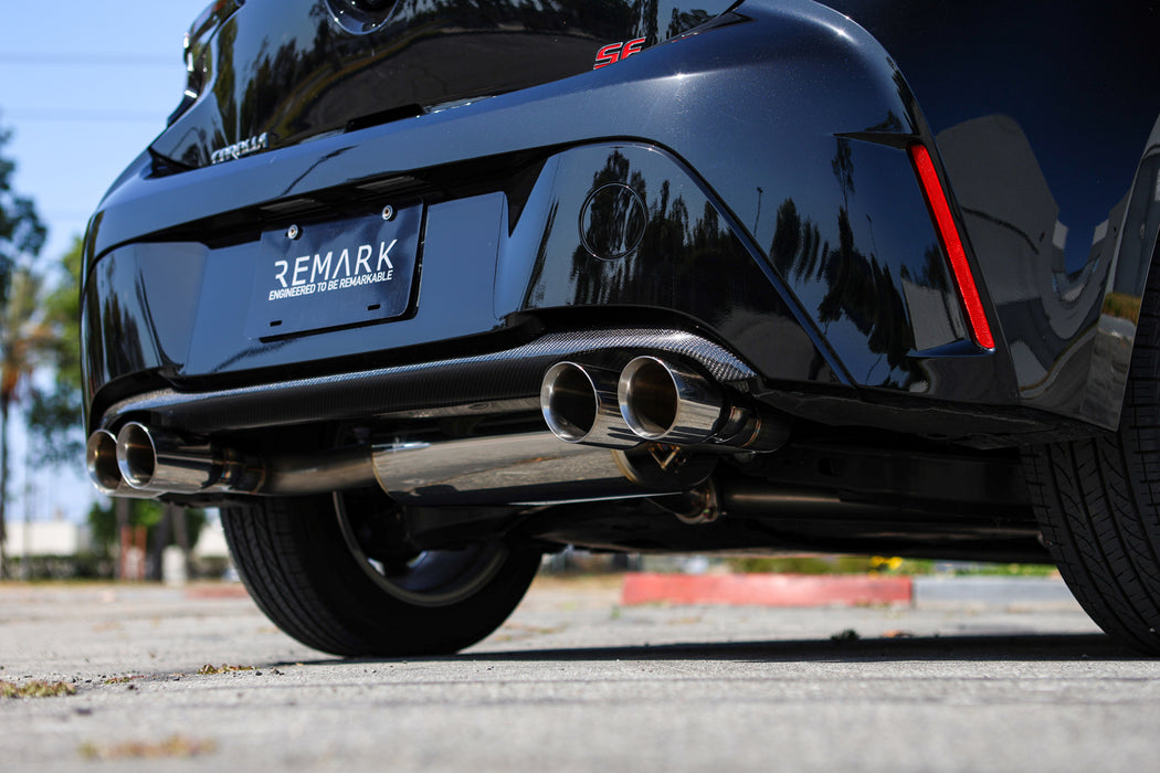 Sports Touring Exhaust QUIET-Spec [Quad-Exit] - Toyota Corolla Hatchback (2019-2022)