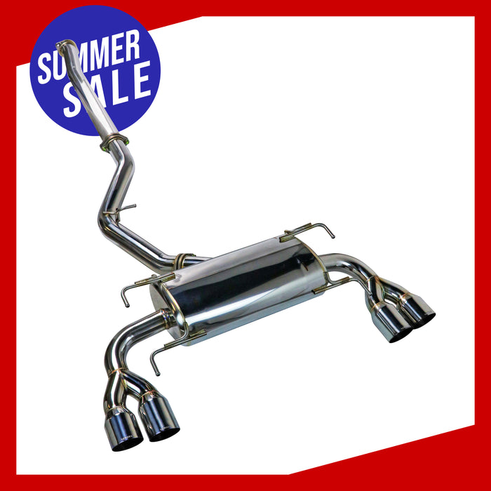 Sports Touring Spec Catback Exhaust w/o Resonator - Subaru Impreza WRX / STI (GR Hatchback) [08-14] Summer Sale