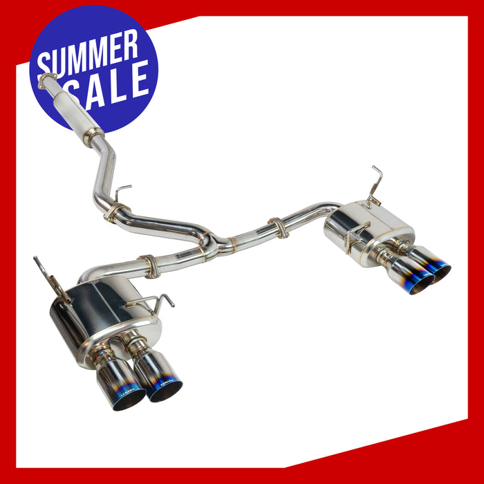 Sports Touring Exhaust w/ Resonator (4" Catback) - Subaru Impreza WRX (VB) 2022+ Summer Sale