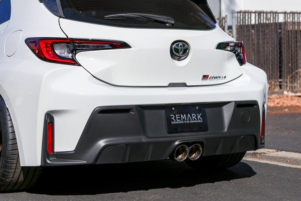 r.m.k Design - Carbon Fiber Outer Exhaust Block Off Plates for 2023+ Toyota GR Corolla - 9