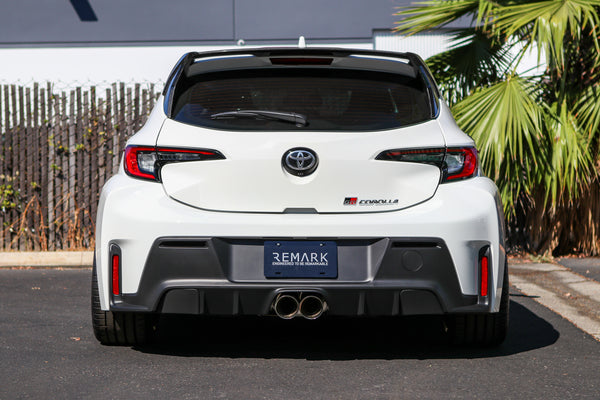 r.m.k Design - Carbon Fiber Outer Exhaust Block Off Plates for 2023+ Toyota GR Corolla - 7