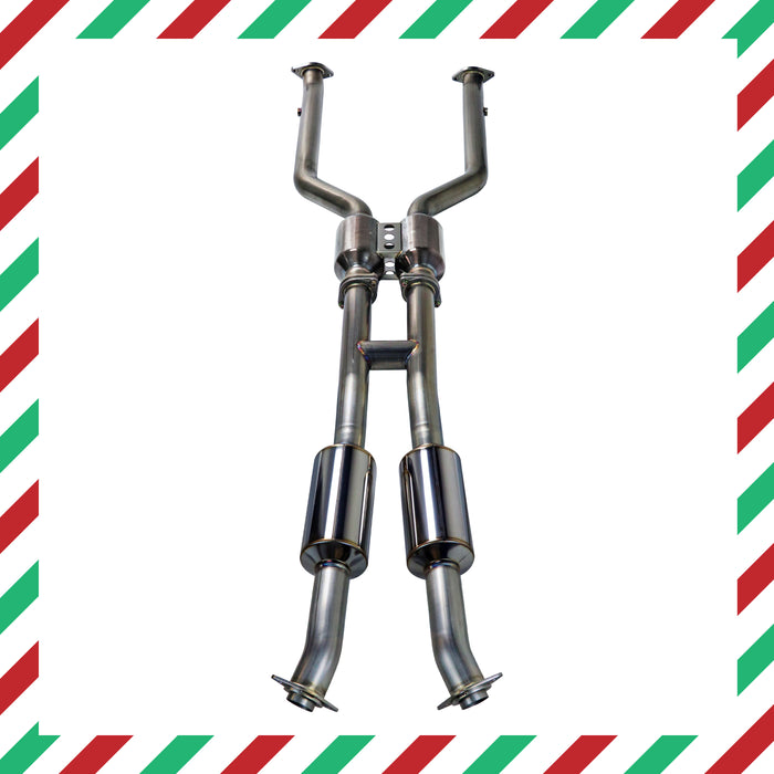 Midpipe with HF catalytic converters - Lexus IS250/350 V6 RWD [2014+] CHRISTMAS SALE