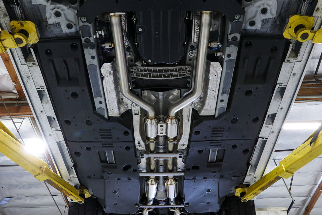 Midpipe with HF catalytic converters - Lexus IS250/350 V6 RWD [2014+]