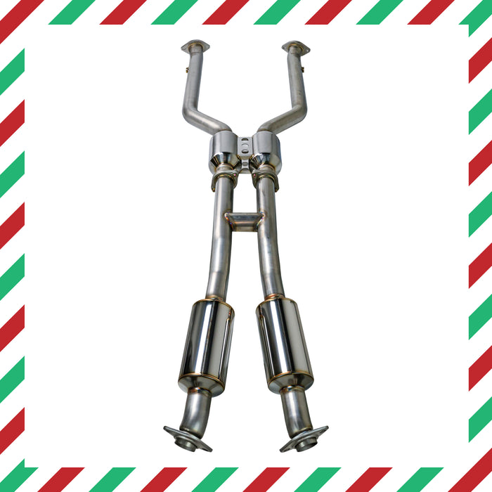 Midpipe with High Flow Catalytic Converters - Lexus IS500 2022+ CHRISTMAS SALE