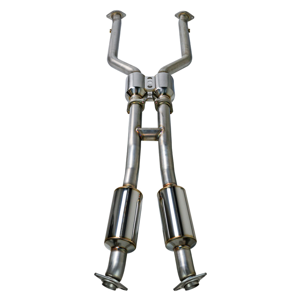 Midpipe with High Flow Catalytic Converters - Lexus IS500 2022