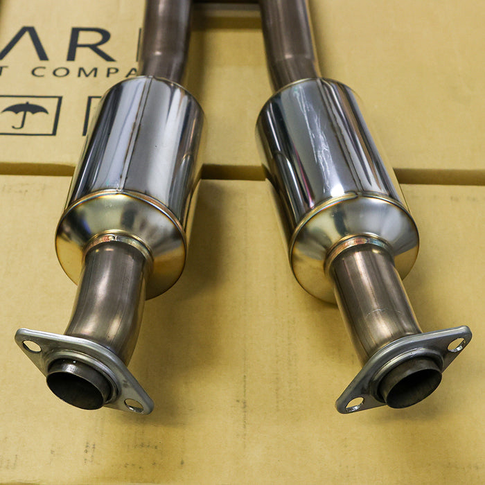 Resonated Midpipe with High Flow Catalytic Converters - Lexus IS500 (2022-2025)
