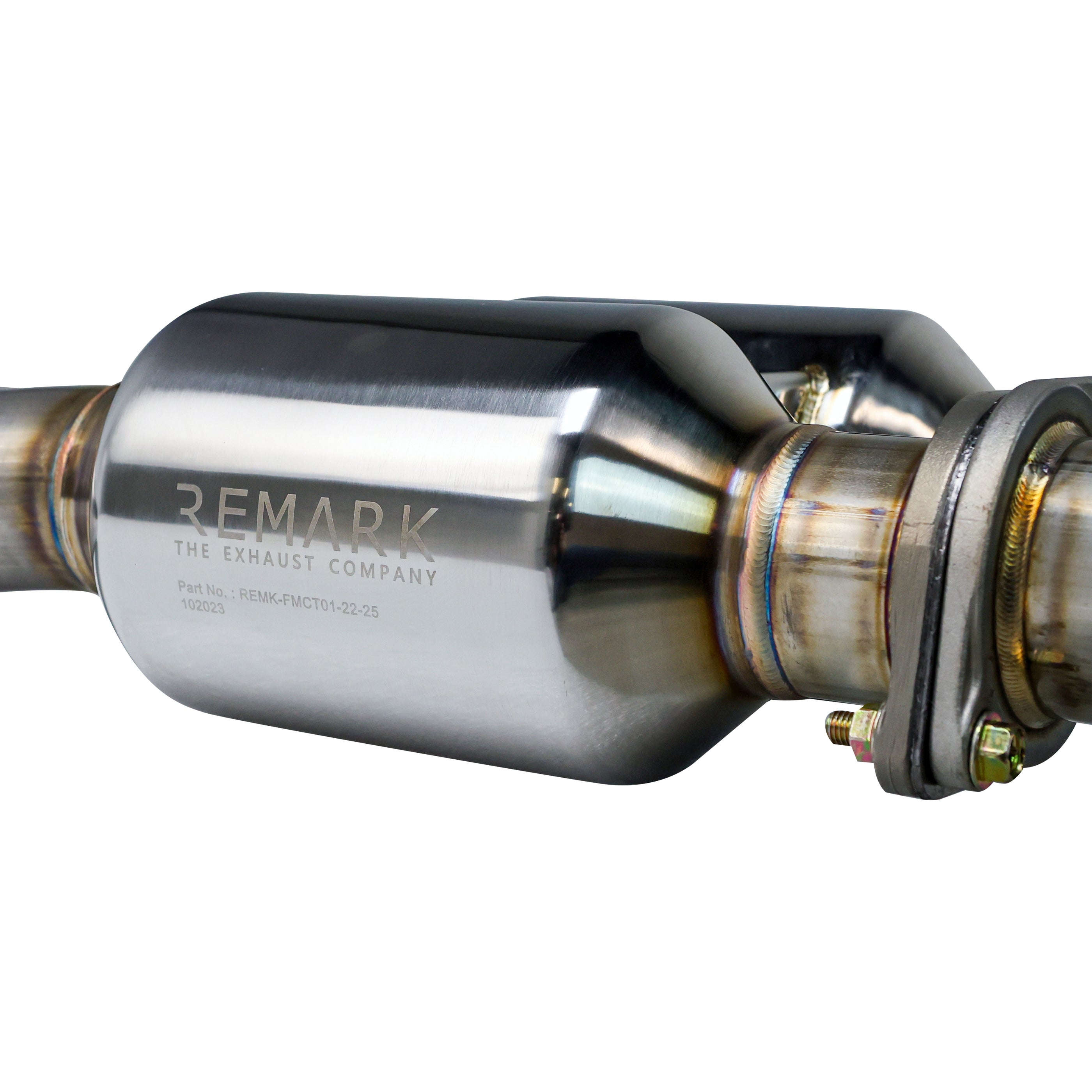 Midpipe with High Flow Catalytic Converters - Lexus IS500 2022-2025 ...