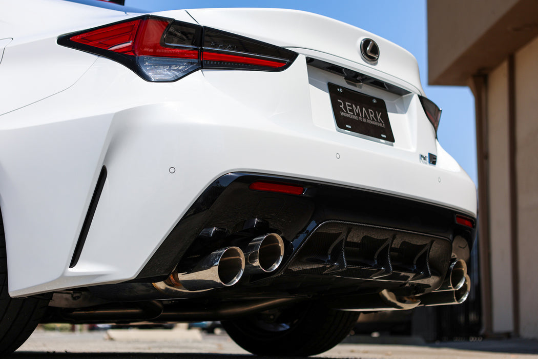 Axleback w/ Mufflers - Lexus RCF (2015+)