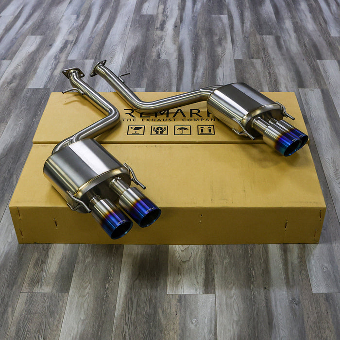 Titanium Muffler Axleback - Lexus IS500