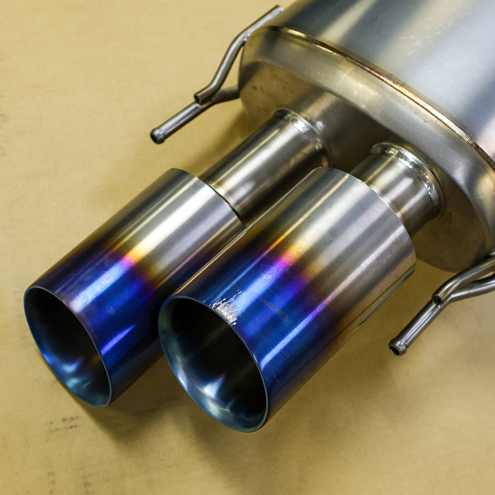 Titanium Muffler Axleback - Lexus IS500